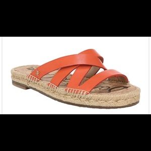 NWT Sam edalman espadrille Sandals